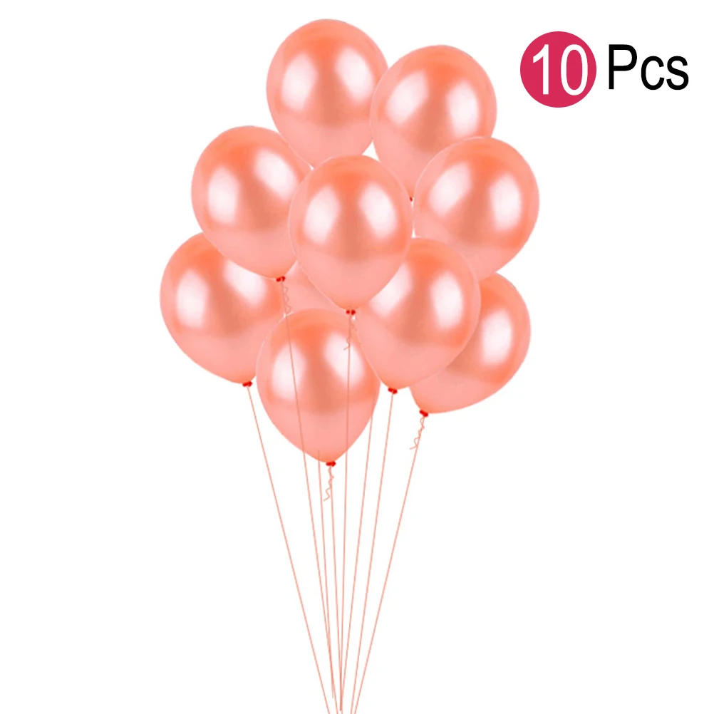 

Rose Gold Balloon Decorative Balloons for Party Birthday Balls Number Decoration Christmas Ornaments Wedding Polka Dot