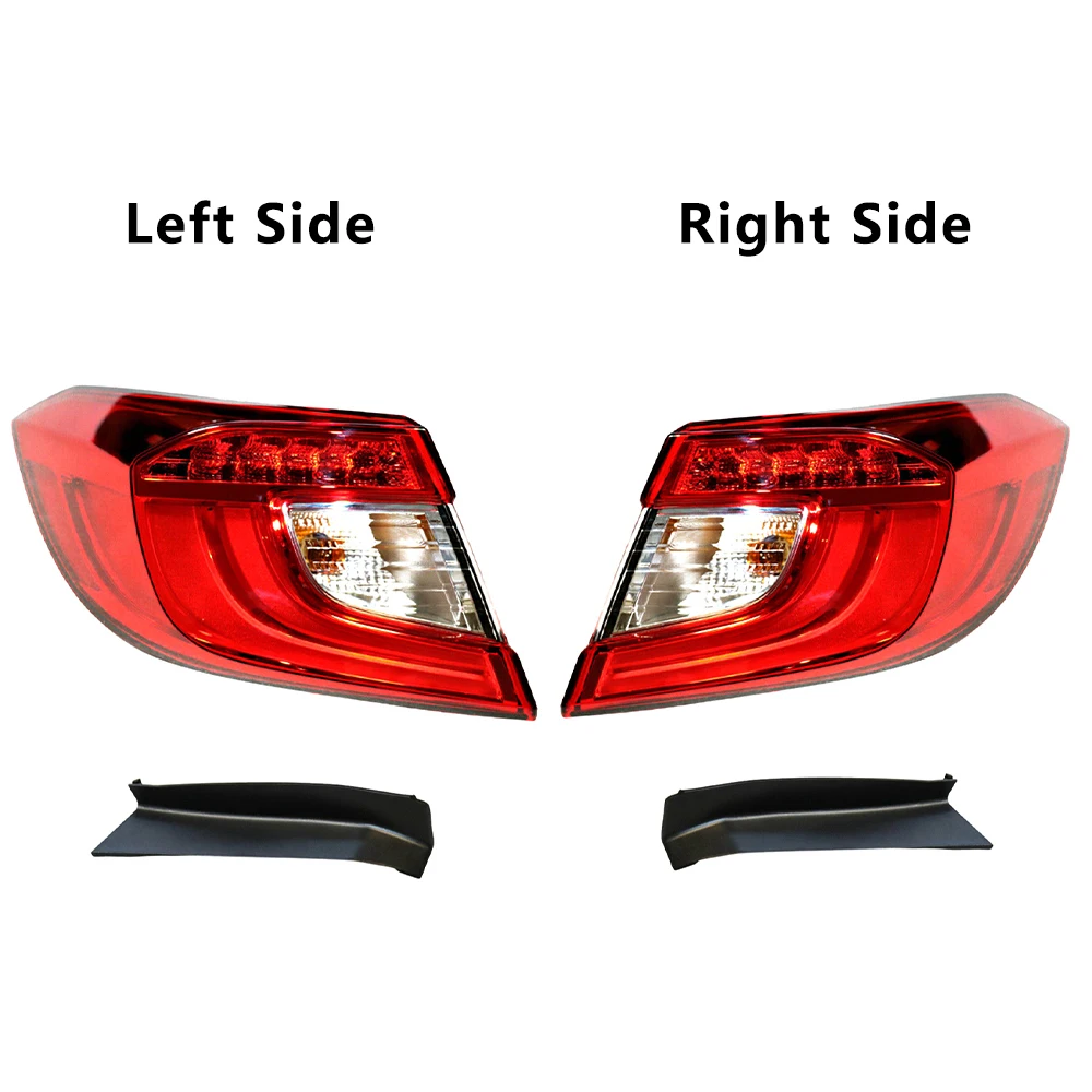 Right/Left 12V LED Tail Light TL27473Q, 33500TVAA01, HO2805118,33550TVAA01, FOOHTH40190 1A for Honda Accord Sedan 2018-2021