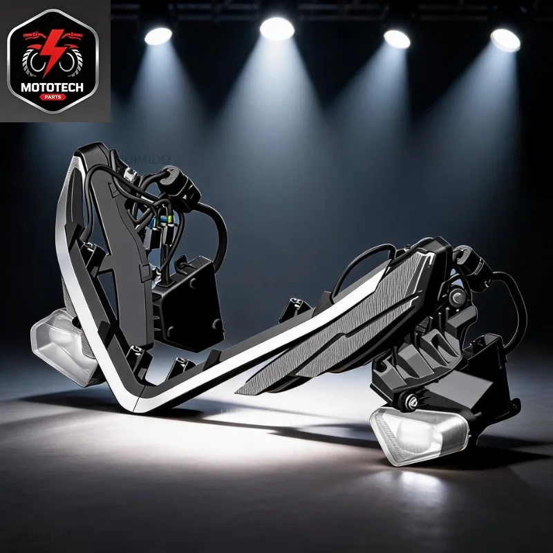 Applicable to Shengshi ZT703RR original factory front left and right headlights daytime position light bracket