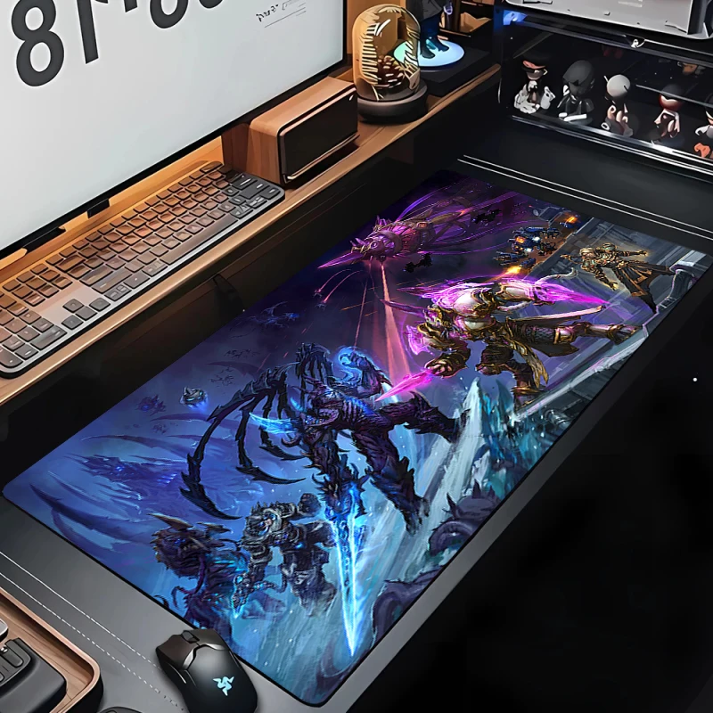 Alfombrilla de ratón Heroes of the Storm Anime para dormitorio, accesorios para juegos de ordenador, alfombrilla de escritorio para teclado, alfombrilla grande para ordenador, 900x400