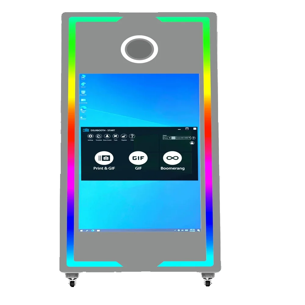 

Новинка 2025 года: Лидер продаж – портативная фотобудка-зеркало для селфи, 65 дюймов