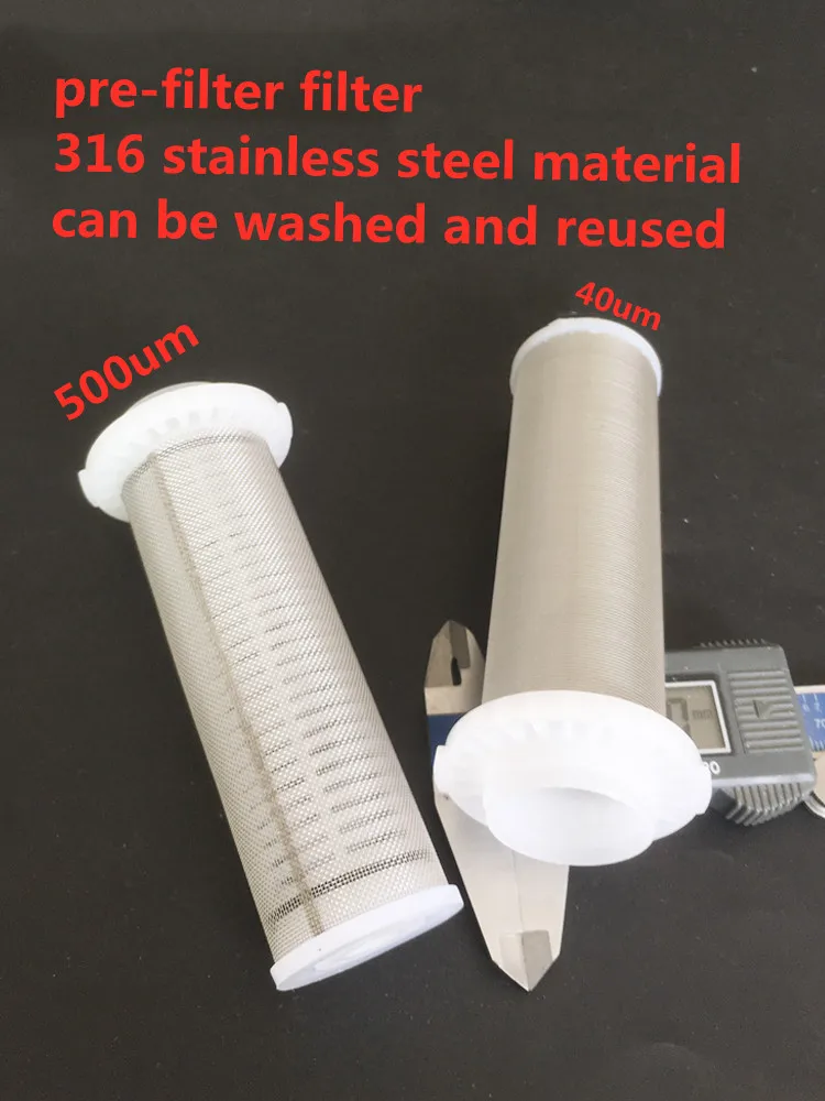 

Pre-filter element universal 316 stainless steel filter tap water purifier accessories household backwash