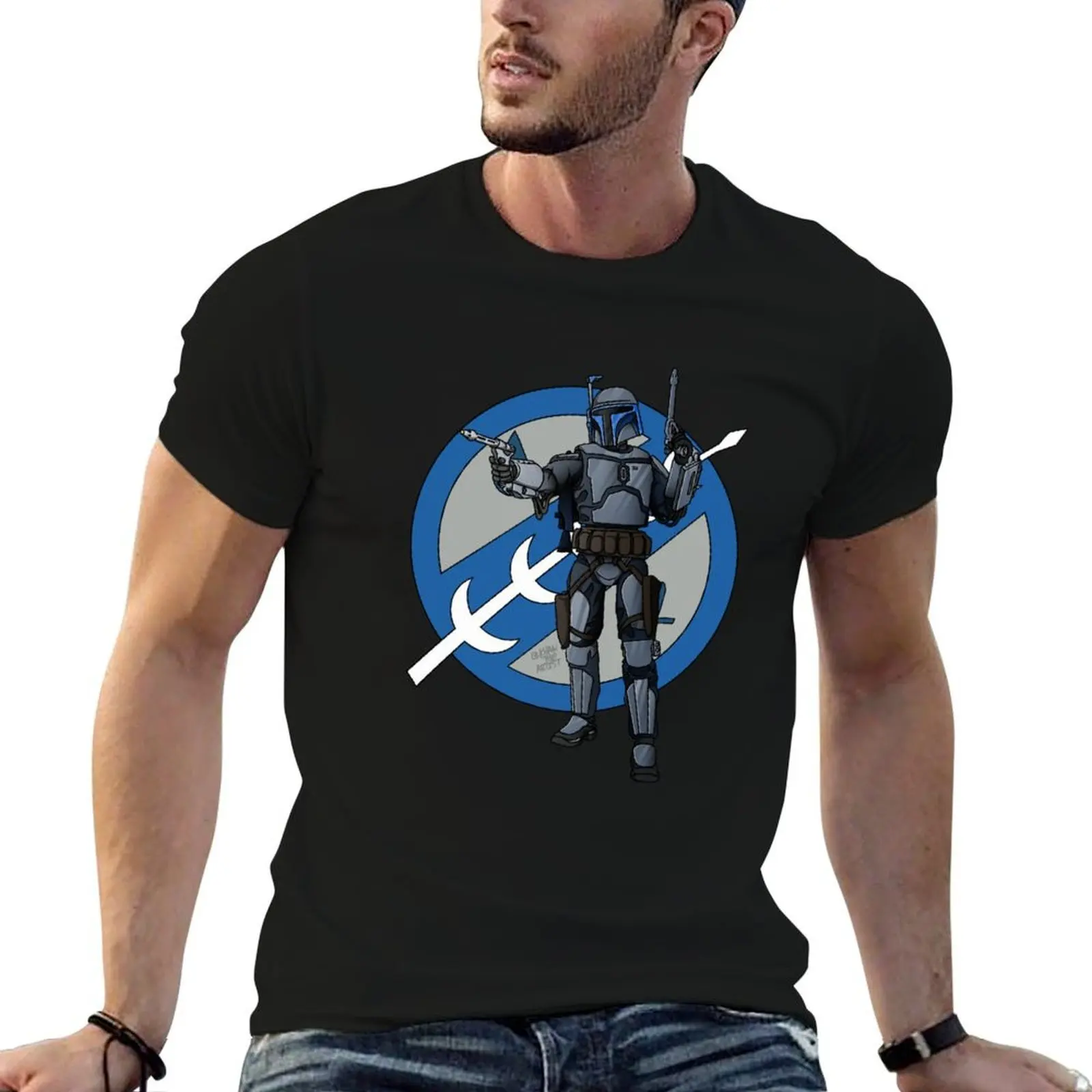 

Jango Fett T-Shirt man t shirts for men t shirts for man cotton funny T-Shirt