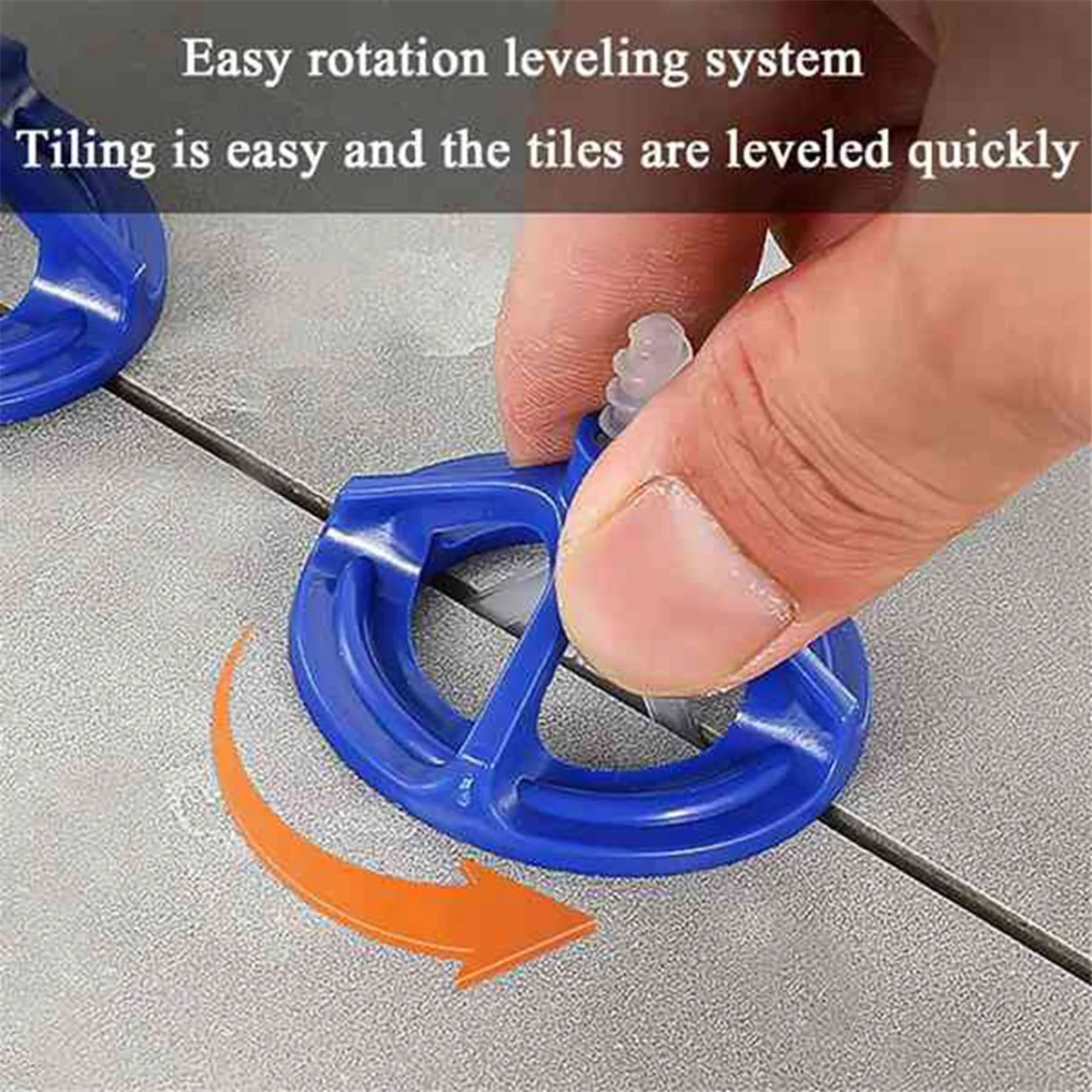 150Pc Ceramic Tile Leveling System Clips Spacers Straps Spiral Wadge for Tile Laying Wall Floor Fixing Construction