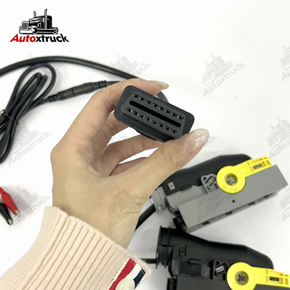 Engineering Test Diagnostic Tool Heavy Duty Harness Compatible For Mack ECU programming test cable