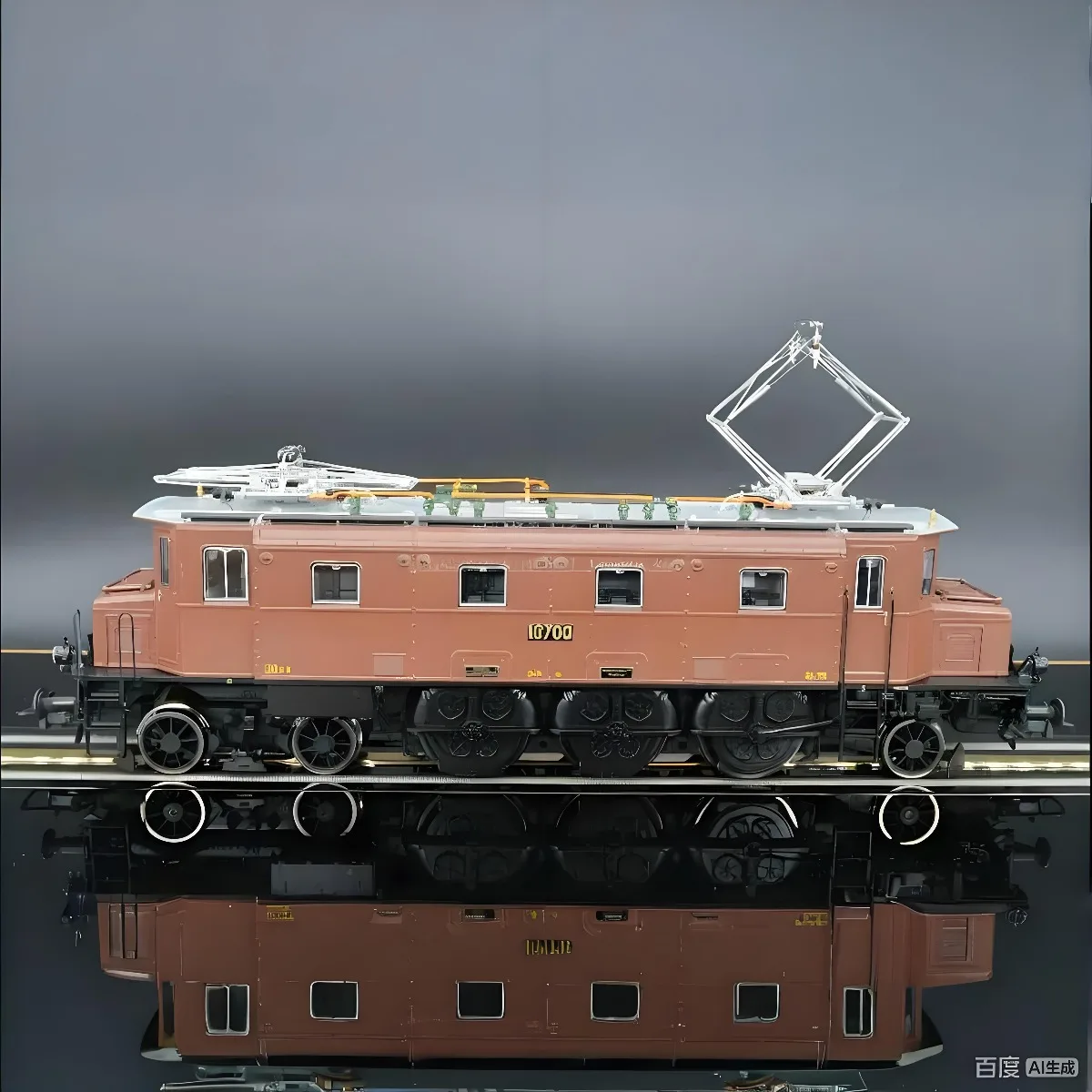 ROCO HO 1/87 Scale Train Model AE3/6 Electric Locomotive 70090 Digital Sound Effect Brown Toy Train Adult Toy Gifts