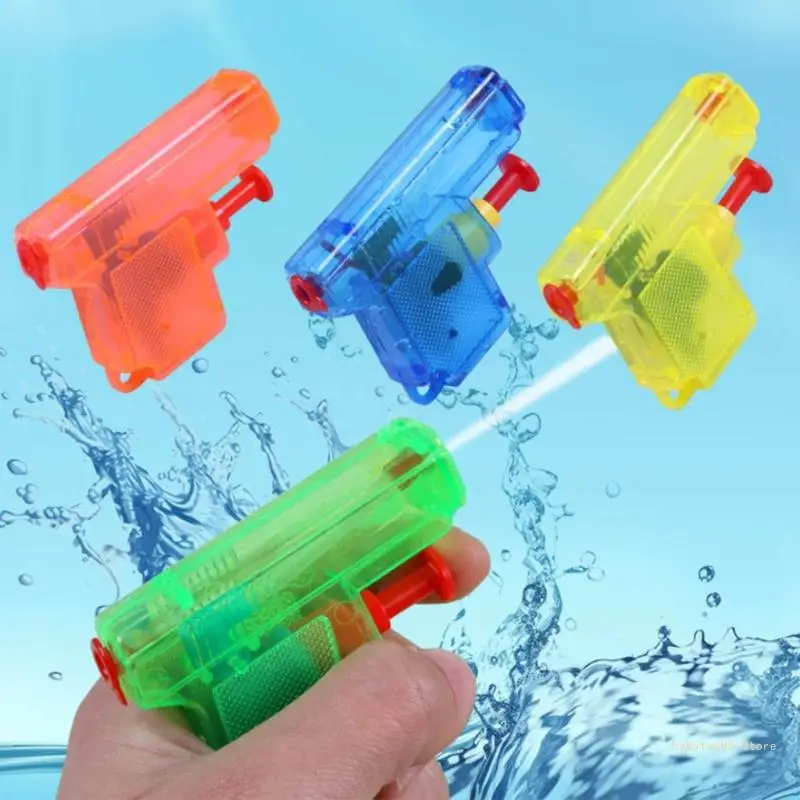 Y4UD 5pieces Child Summer Small Watergun Manual Water Guns Playing Water Toy