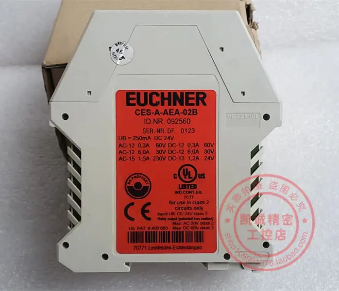 Original Imported EUCHNER Safety Relay CES-A-AEA-02B Order Number 092560