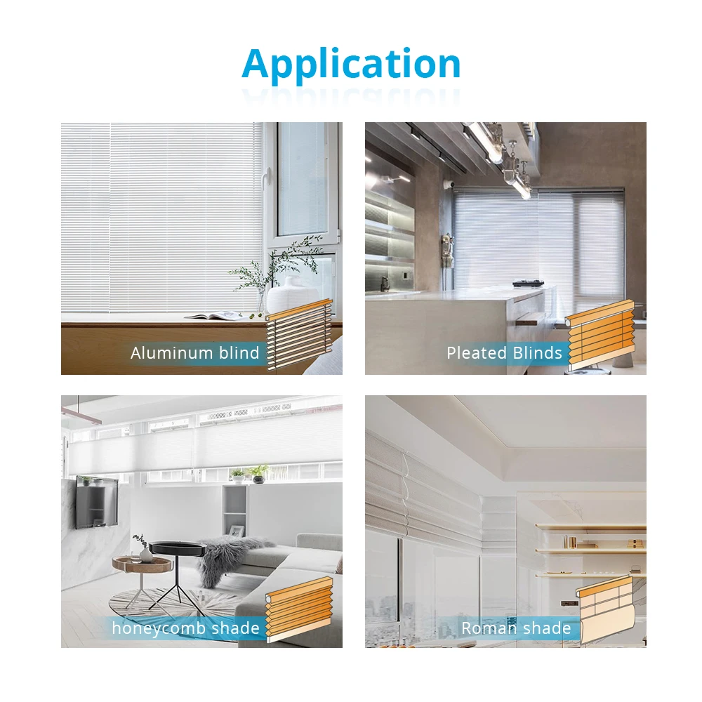 Умный потайной двигатель Zemismart Tuya, затвор из алюминиевого сплава с Wi-Fi USB-ключом, зарядка аккумулятора, Alexa Google Home управление