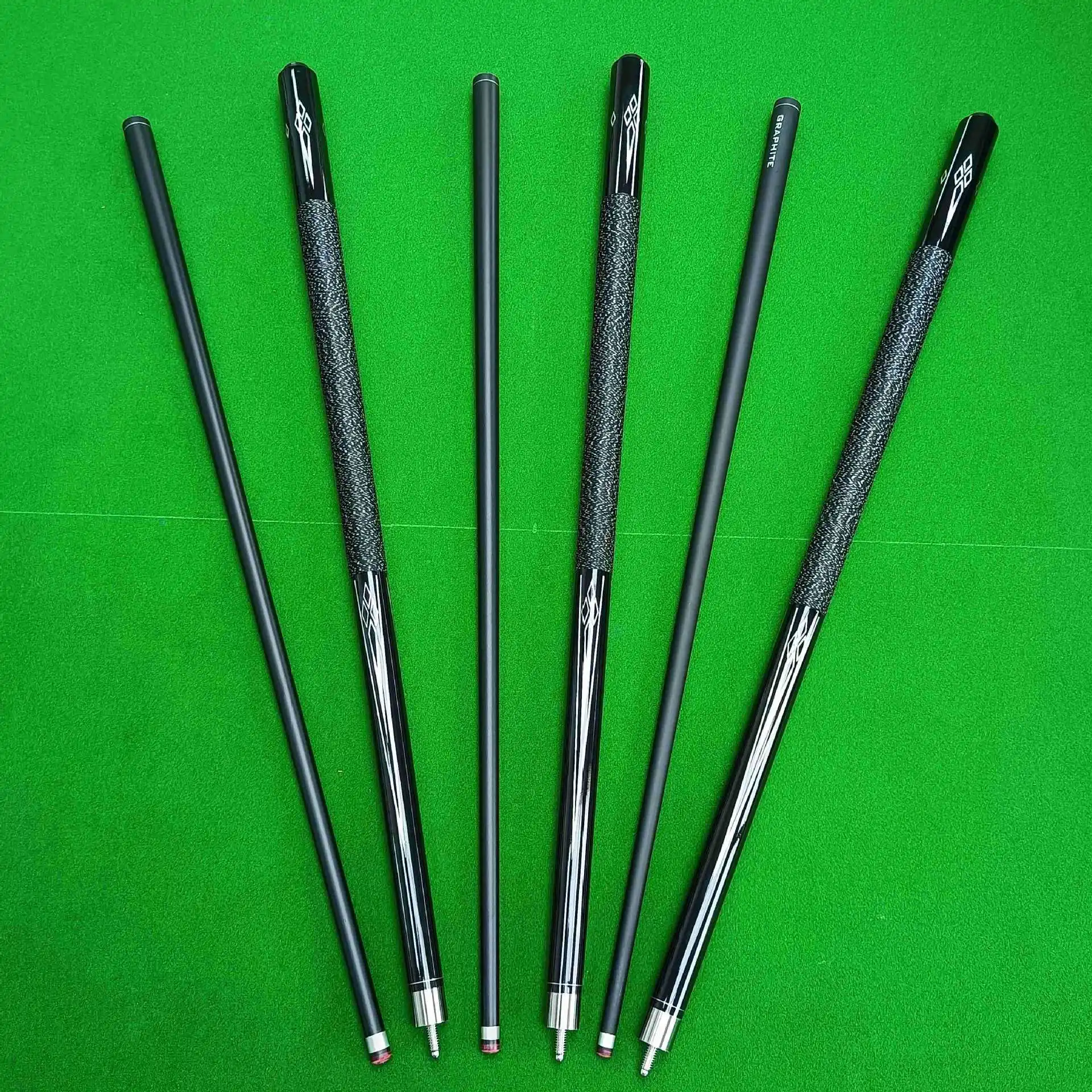 

2023 New 9.5mm 11.5mm 13mm 1PC 1/2 Split Cue Carbon Fiber Pool Cue Stick Carbon Material Technology Billiards Accessories