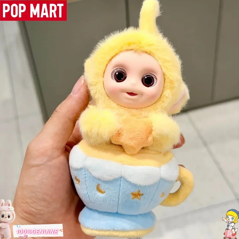 POPMART Teletubbies Afternoon Tea Diary Series Blind Box Vinyl Plush Pendant Collectible Toy Home Decor Figures Gift For Adults