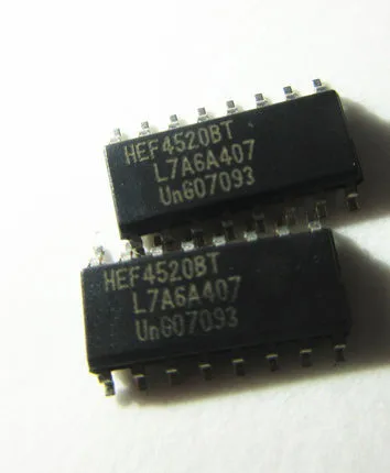 10pcs/lot New original  HEF4520BT SOP14 HEF4520 CD4520BM SOP IC DUAL BINARY COUNTER In Stock