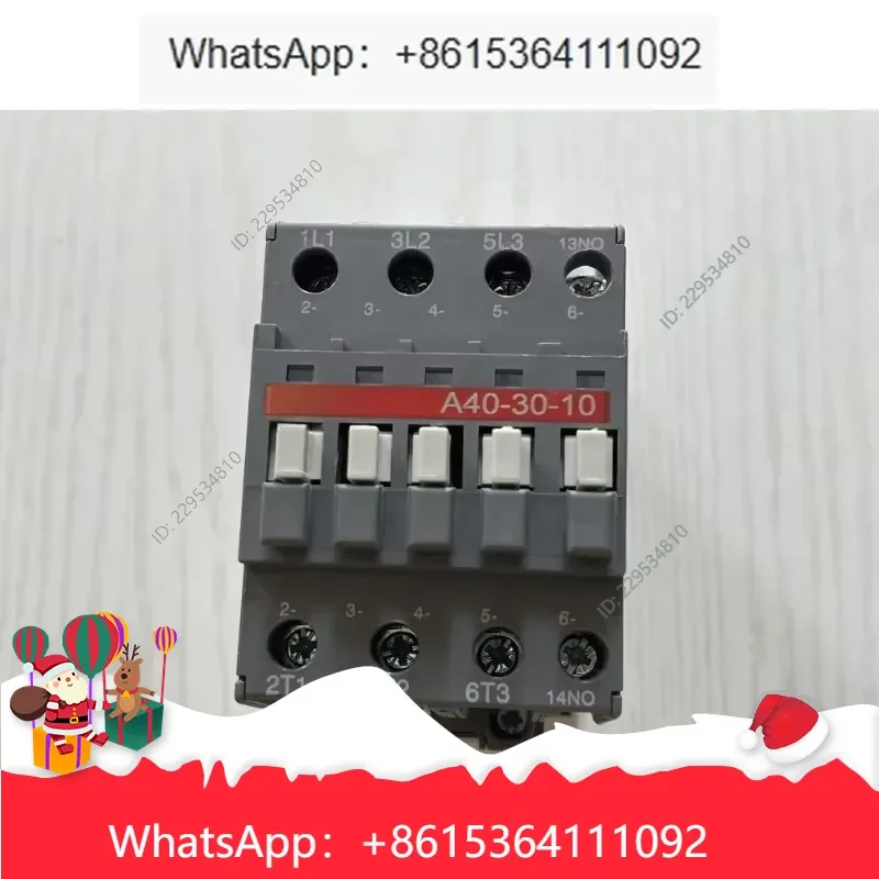 Widely Applied A40-30-10 AC Contactors for AC24V 110V 220V 380V Industrial Electrical Components High for Cost effective，1pc