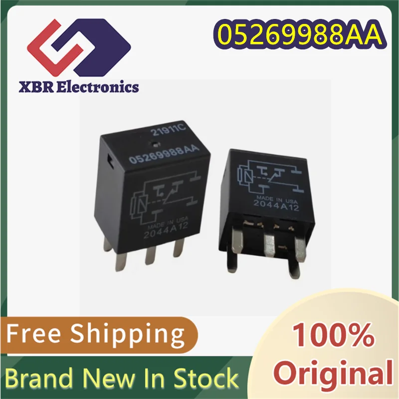 

(5/50 pieces) 05269988AA 05269988 21911C Car Fan Compressor Relay Brand new genuine product In stock Free shipping