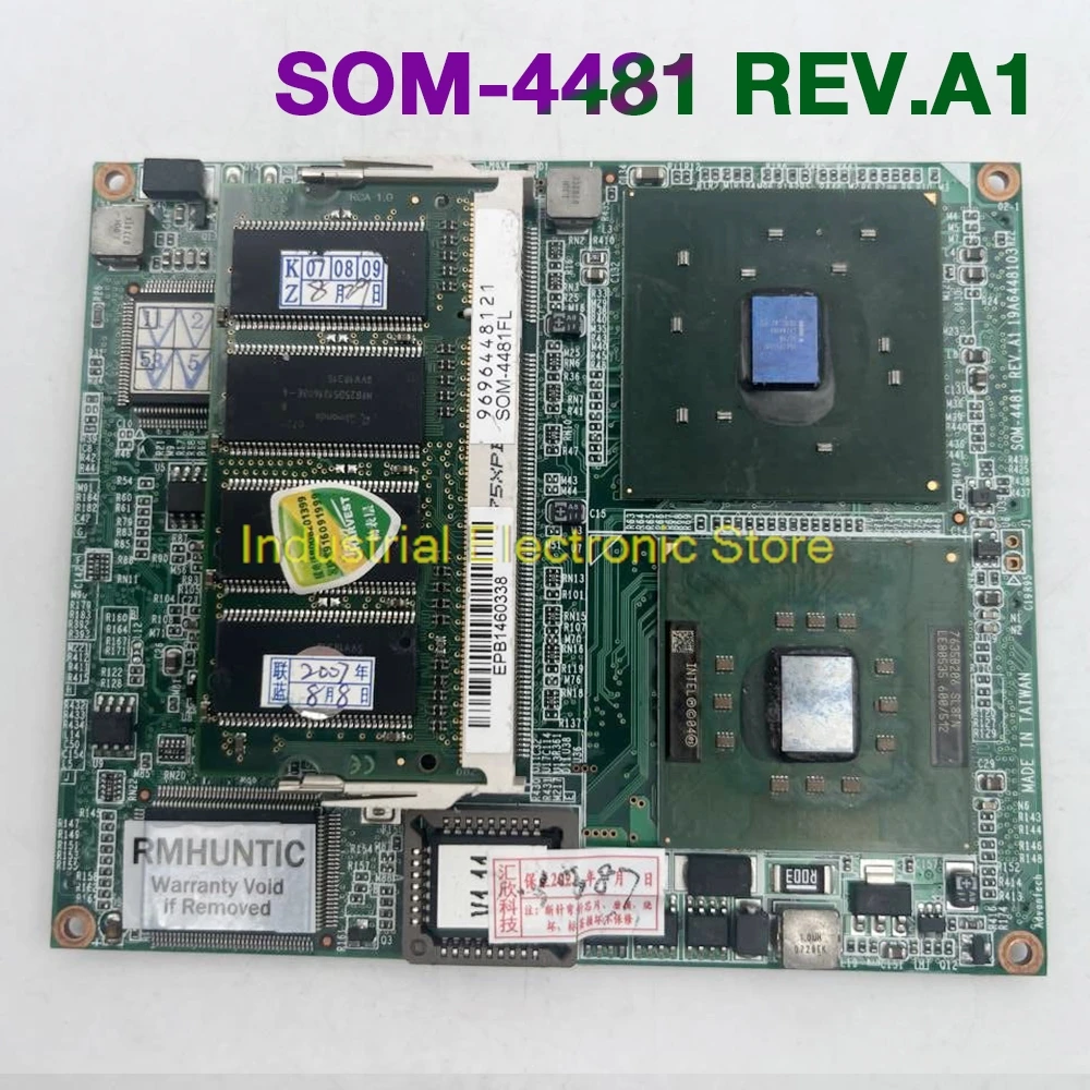 

ETX Embedded CPU Motherboard For Advantech SOM-4481FL SOM-4481 REV.A1