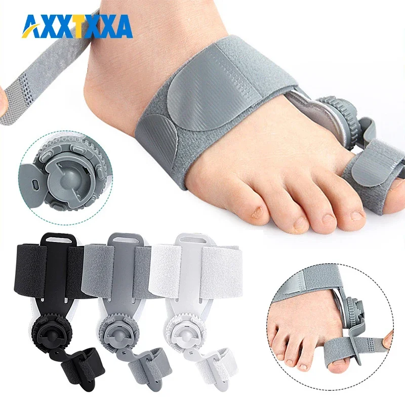 1PCS Bunion Corrector for Men and Women Big Toe, Adjustable Bunion Splint,Orthopedic Toe Straightener with Anti-slip Heel Strap