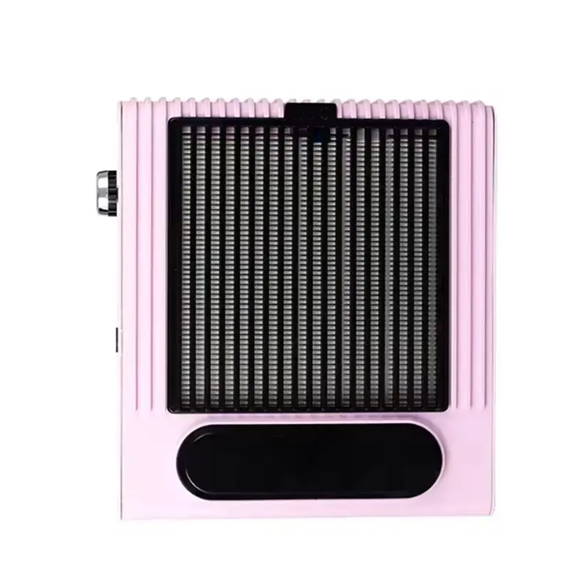 AT19-Nail Dust Collector 80W, Vacuum Cleaner Featuring Strong Suction Big Fan, Removable Filter, Low Noise EU Plug