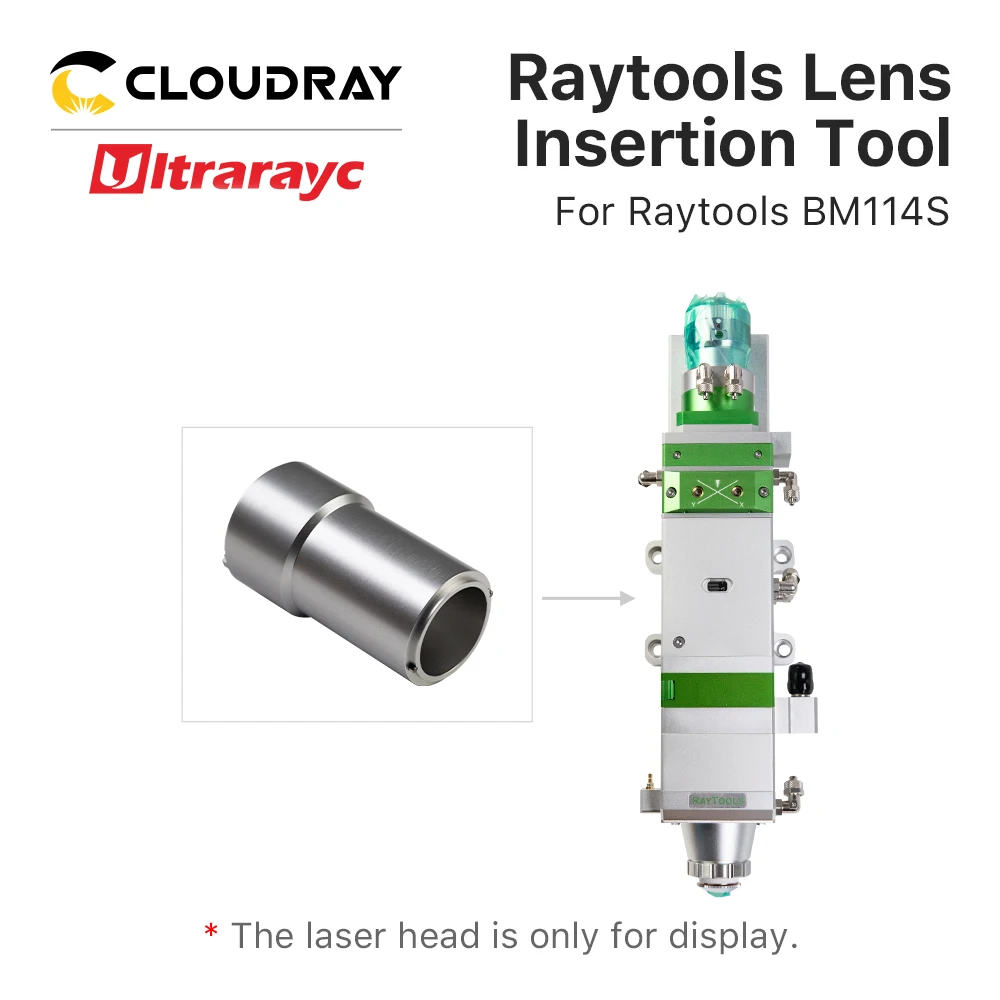 Ultrarayc Raytools BM114S strumento di inserimento dell'obiettivo D37 per la collimazione e la messa a fuoco dell'obiettivo per la testa di taglio Laser a fibra BM114S