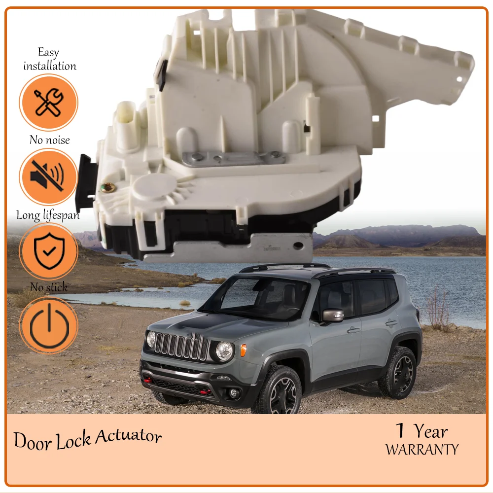 Front Right Latch Drive Mechanism OEM 100DLA1603S,68466854AA,68433652AA,68375002AA,4589916AG,conforms Jeep Renegade 2015~2021