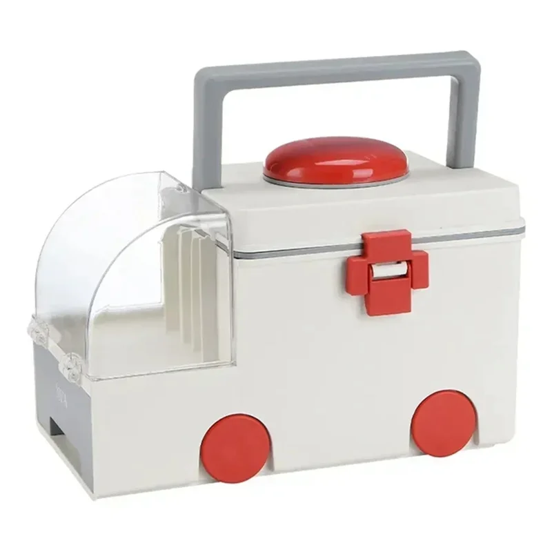 

Многофункциональный медицинский бокс для скорой помощи AT21, большой емкости, портативный, для домашнего использования, для хранения лекарств