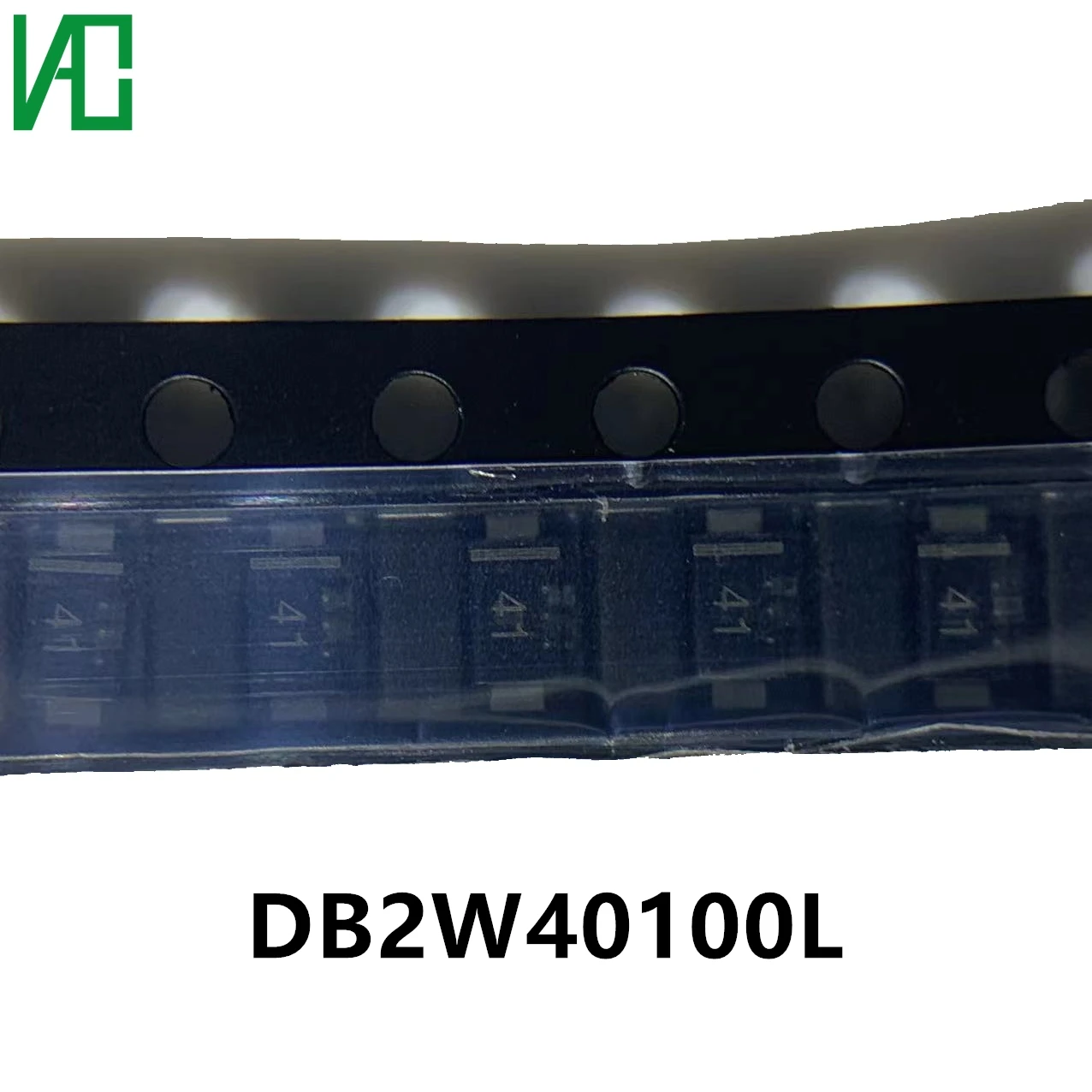 10 pces kit transistor db2w40100l diodo schottky 40v 1a mini2 em sctock