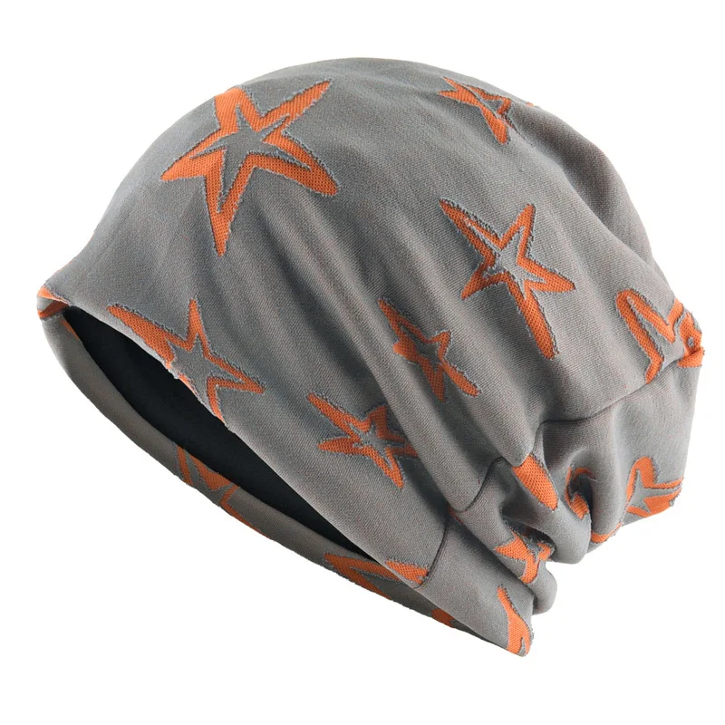 Double-layered beanie hat for women, spring and autumn thin versatile hat that makes the face look smaller