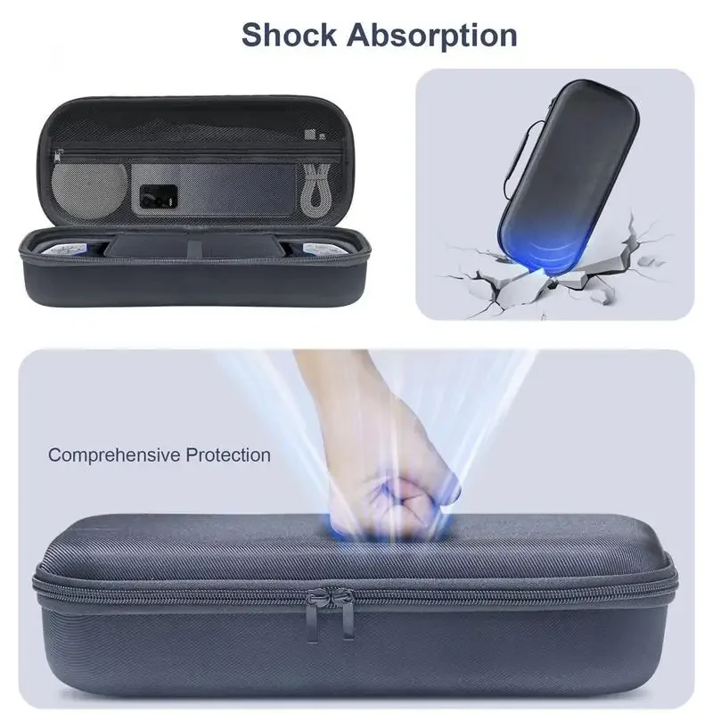 Portable Case Bag For PS Portal Case EVA Hard Carry Storage Bag For Sony PlayStation5 Portal Handheld Game Console Accessories