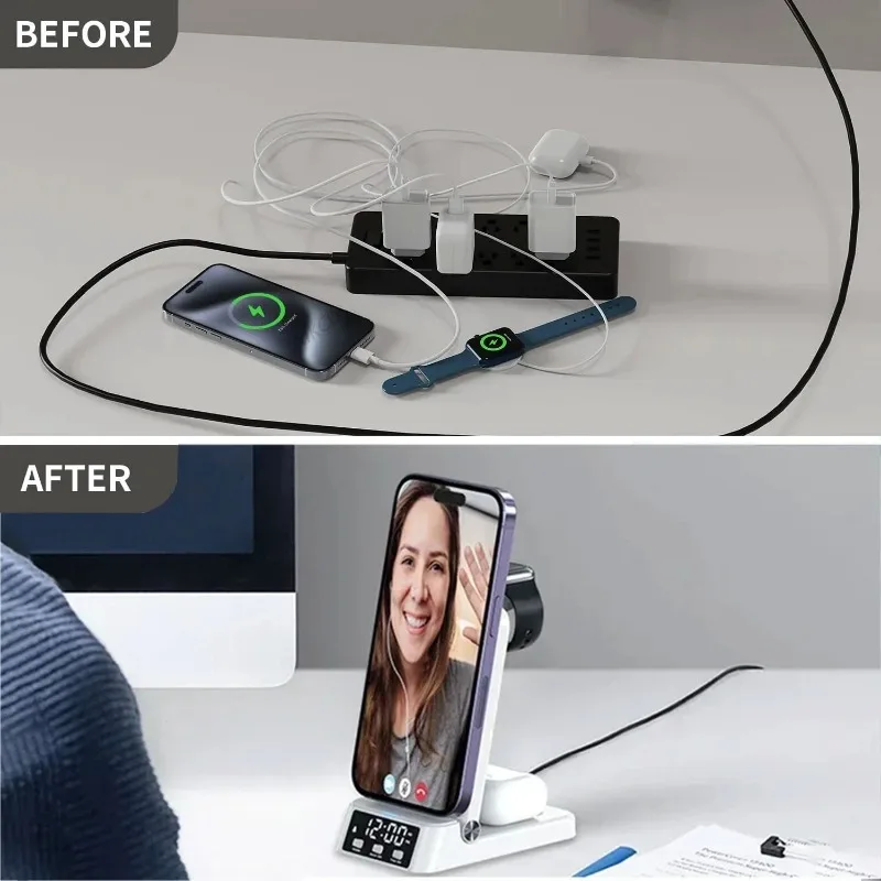 4-in-1-wireless-charger-station-with-digital-clock-fast-charging-stand-for-iphone-17-apple-watch-airpods-home-office-accessory
