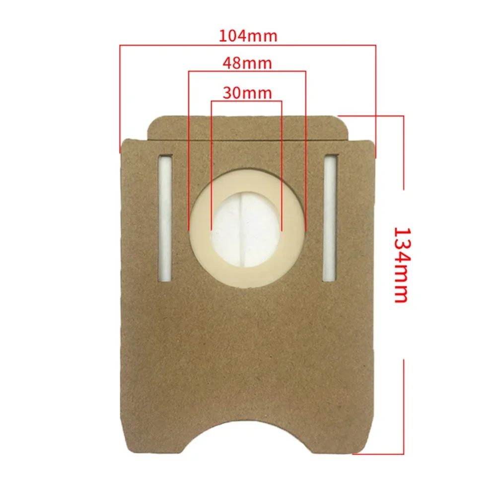 Dust Bags Accessories For  S8 S8 Plus / CLIEN T24 / ThinkAir RV50 Pro Vacuum Cleaner  Sweeper Accessories