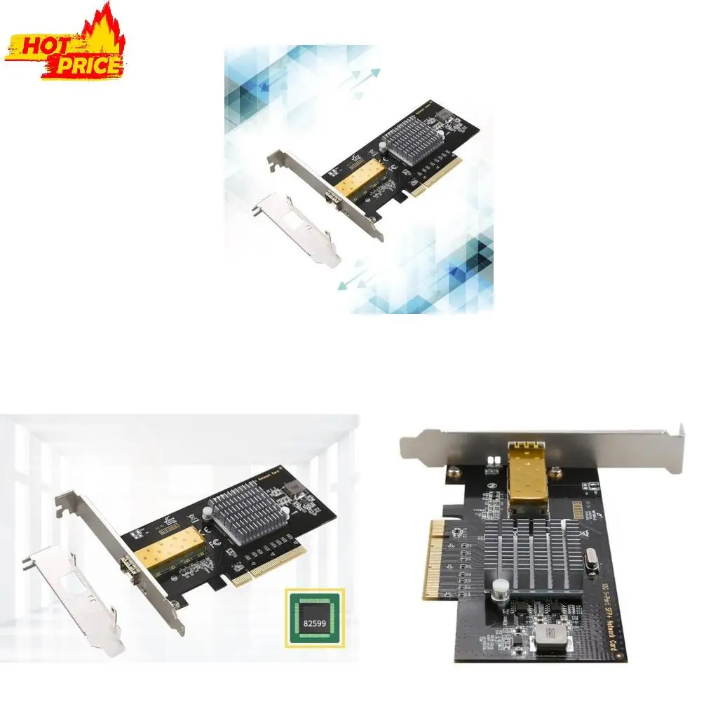 

TXA078 82599EN Desktop Networking Card with Single SFP Port PCIE Fiber Lan Card