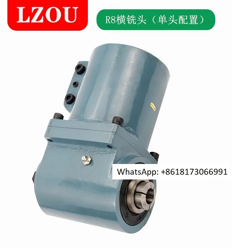 

LZOU R8 lateral milling head side device with 90 degree angle turret ordinary machine equipped with side milling head