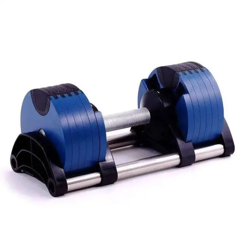 40kg Adjustable Dumbbell Set Free Weights with Iron Weight Plates Multi-Gym Fitness Equipment Workout Essentials