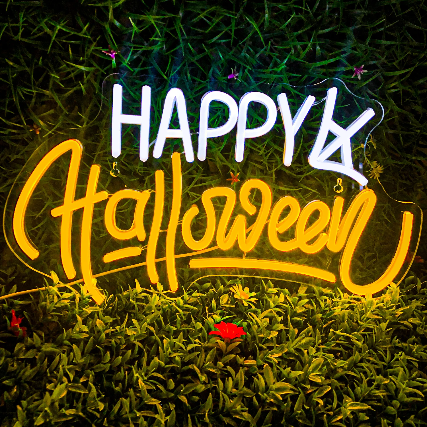 Halloween neon Sign wall decoration halloween neon light bar party room bedroom cave haunted house wall hanging light neon lamp