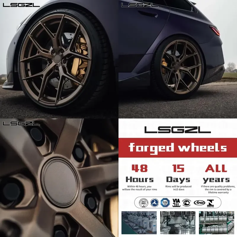 i LSGZL Custom Forged Monoblock Deep Concave Deep Dish Wheels 15 16 17 18 19 20 21 22 23 24 26 28 30 Inch for