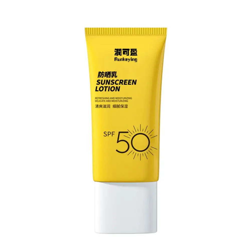 Nieuwe Zonnebrandcrème Beschermer Gezichtszonblok Spf50 Gel Whitening Crèmes Vochtinbrengende Crème Gezichtsbleeklotion Isolatiecrème