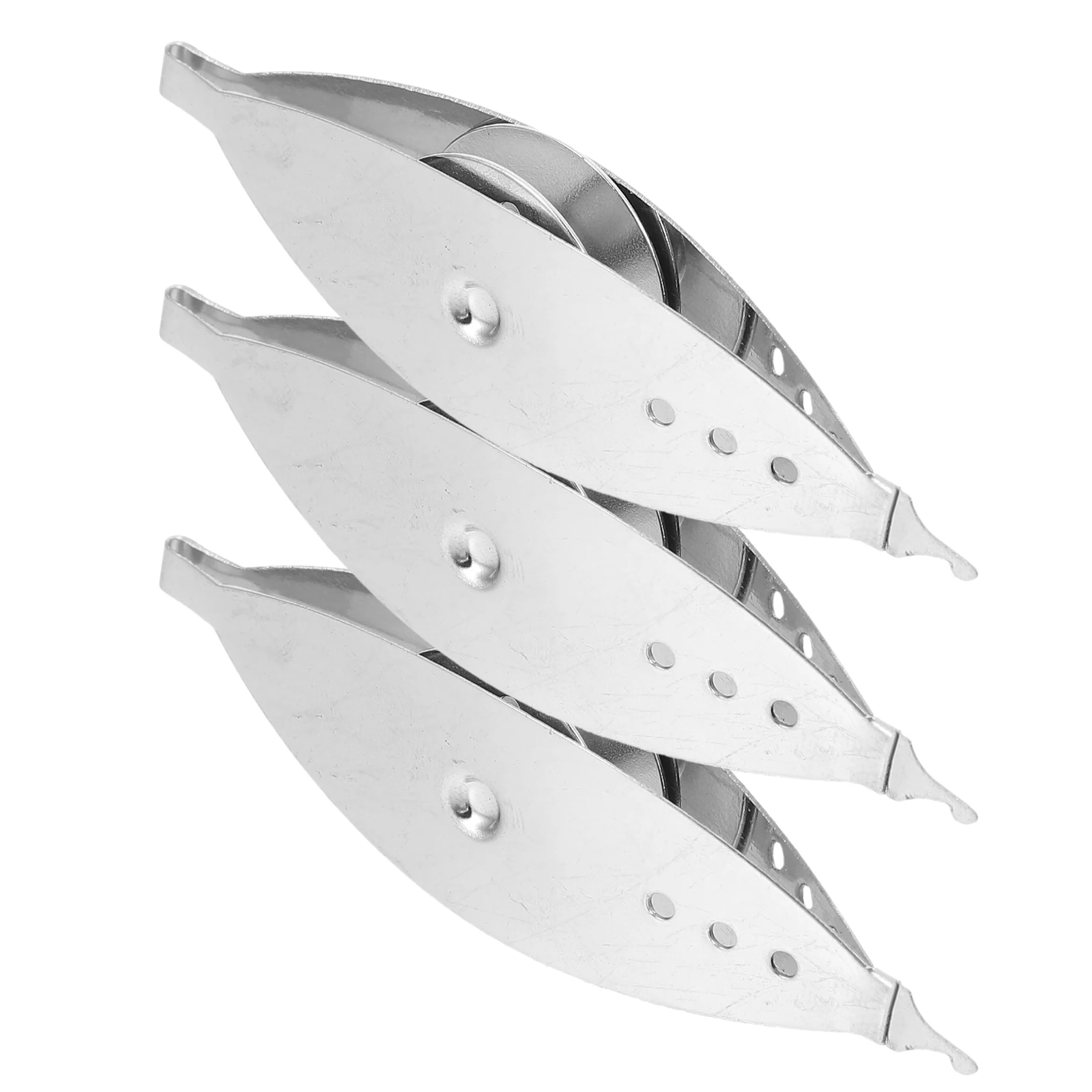 

3Pcs DIY Weaving Shuttle Comfortable to Hold Smooth Surface for Tatting Shuttle Sewing Craft Tools Knitting Tool