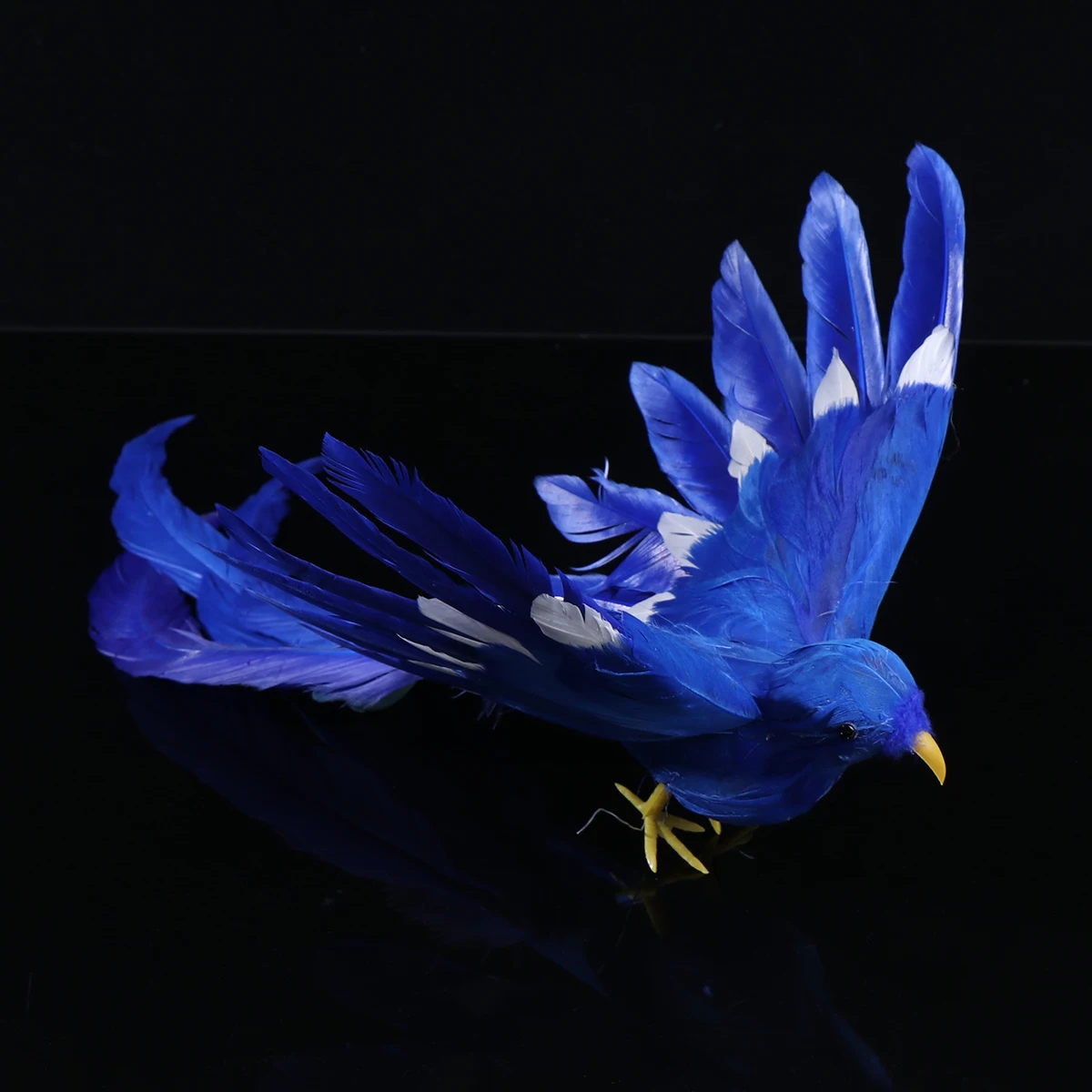 

1PC Simulation Bird Window Gardening Decoration Realistic Furnishing Ornaments for Home Office Decoration (18-32cm,