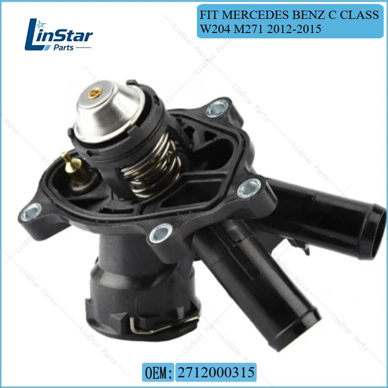 Thermostat Housing 2712000315 For Mercedes Benz C Class W204 C250 SLK250 M271 1.8L Engine 2012-2015