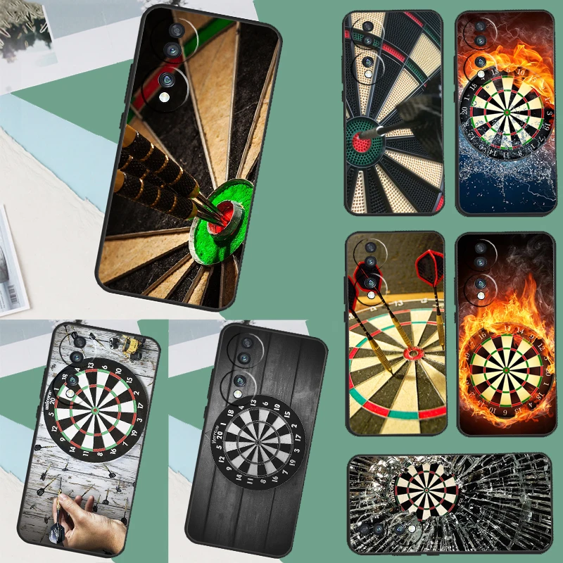 Fashion Simple Dart Game Case For Honor X9 X6 X7 X8 a Magic 4 5 Lite Honor 90 Lite 50 70 8X 9X Magic 5 Pro Coque