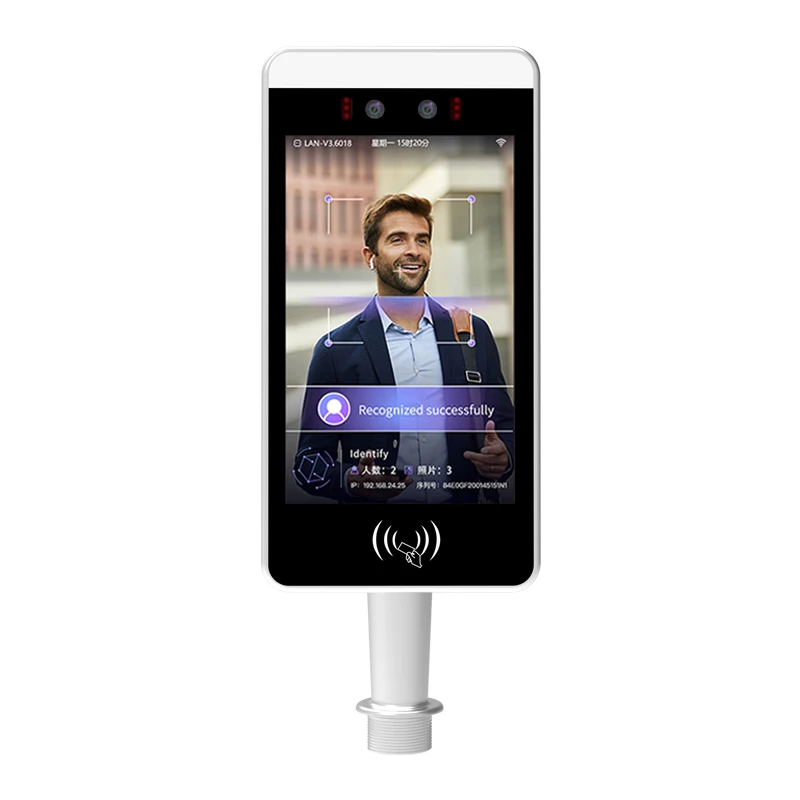 

WiFi Smart Facial Recognition Access Control Terminal QR Code Biometric Time Attendance Machine OEM ODM