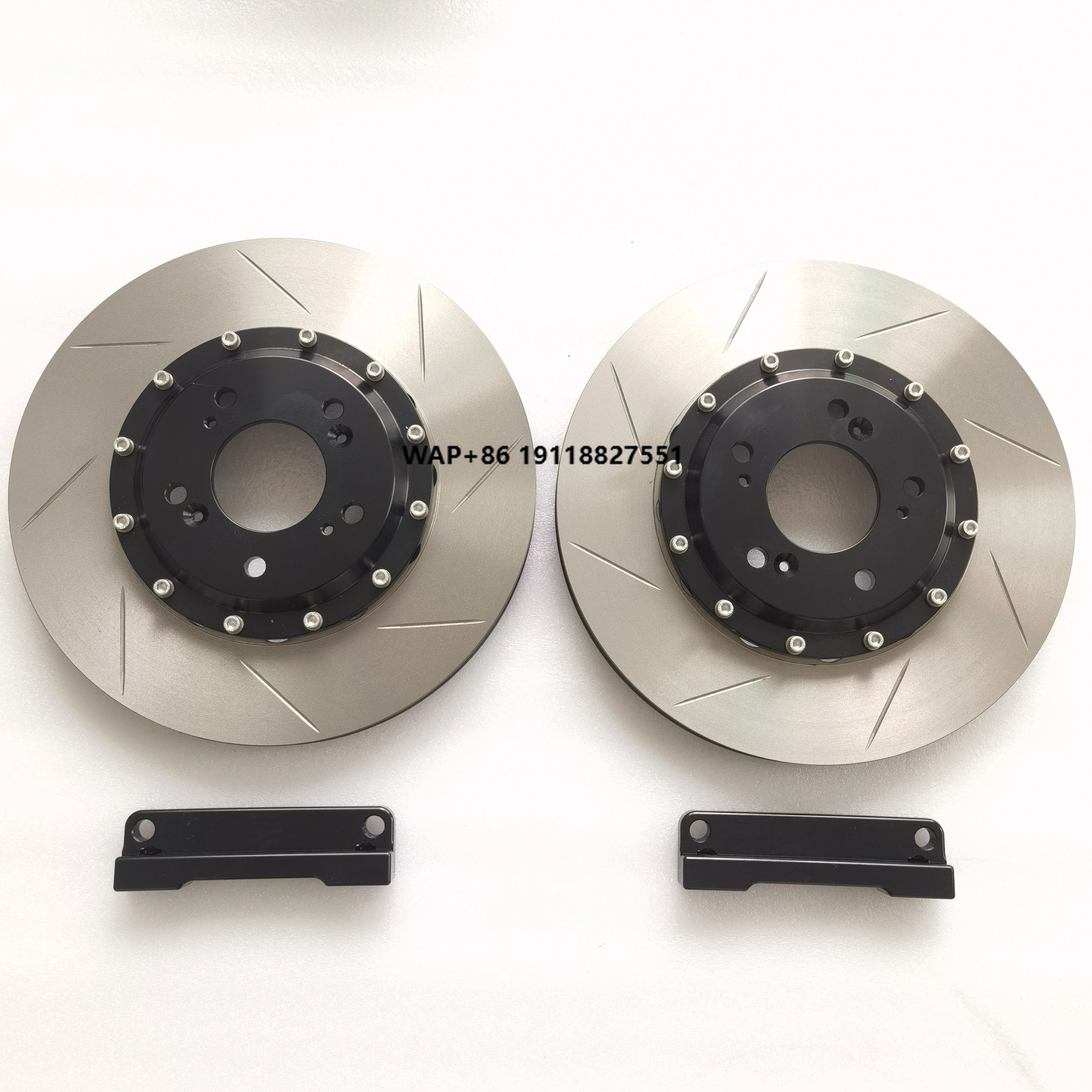 

Jekit New Front Auto Brake Disc 330*28mm Rotor with Center Bell Adapter