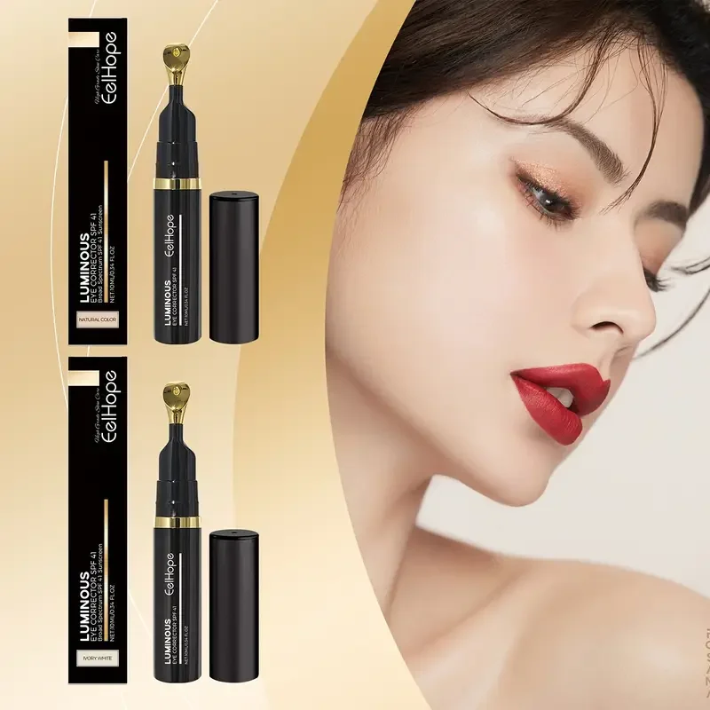 Kremowy korektor pod oczy - nawilżający i uвлажняjący krem do makijażu oczu, krycie cieni pod oczami, matujący korektor koloru, podkład do makijażu twarzy.