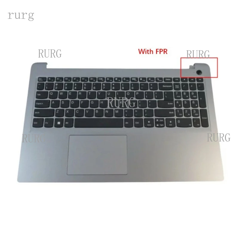 

R+ FOR For Lenovo IdeaPad 1 15ALC7 Palmrest Keyboard No-Backlit Cloud Grey 5CB1H70405