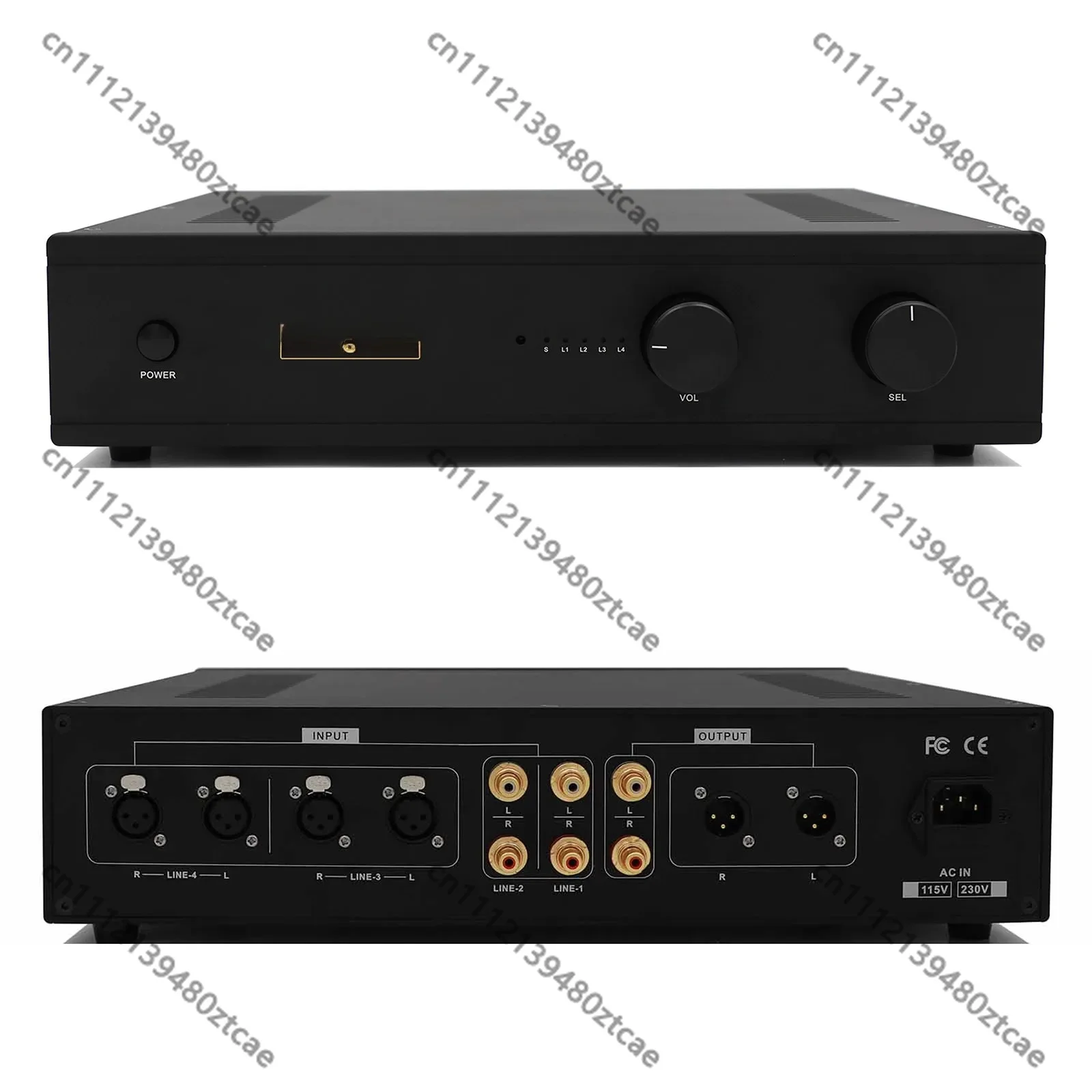 Refer to PRT-13A-BAL Hi-End Tube Preamplifier Full Balance Remote Control Home Audio
