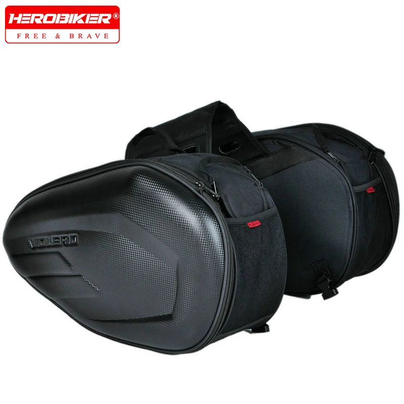 

VOLERO мотоциклетные боковые сумки, седельная сумка, двусторонние сумки для шлемов, водонепроницаемые сумки для езды на большие расстояния, всякая всячина и багаж