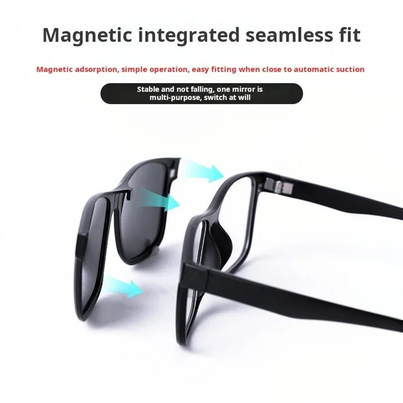 Magnetic Tattoo Goggles Tattoo Filter Eye Protection Glasses Seamless Fit Polarized Glasses for Tattoo/Makeup Studios Daily Use 4