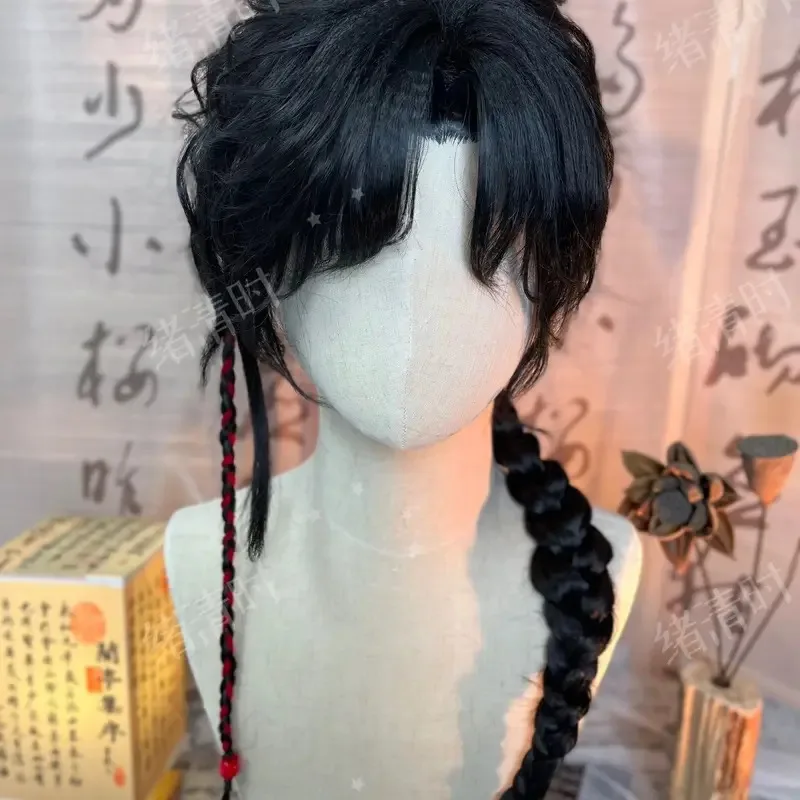 

ff34Styled Hua Cheng San Lang Косплей Индивидуальный Tian Guan Ci Fu Heaven Official’s Blessing HuaCheng Cos Wig Xie Lian Cospla