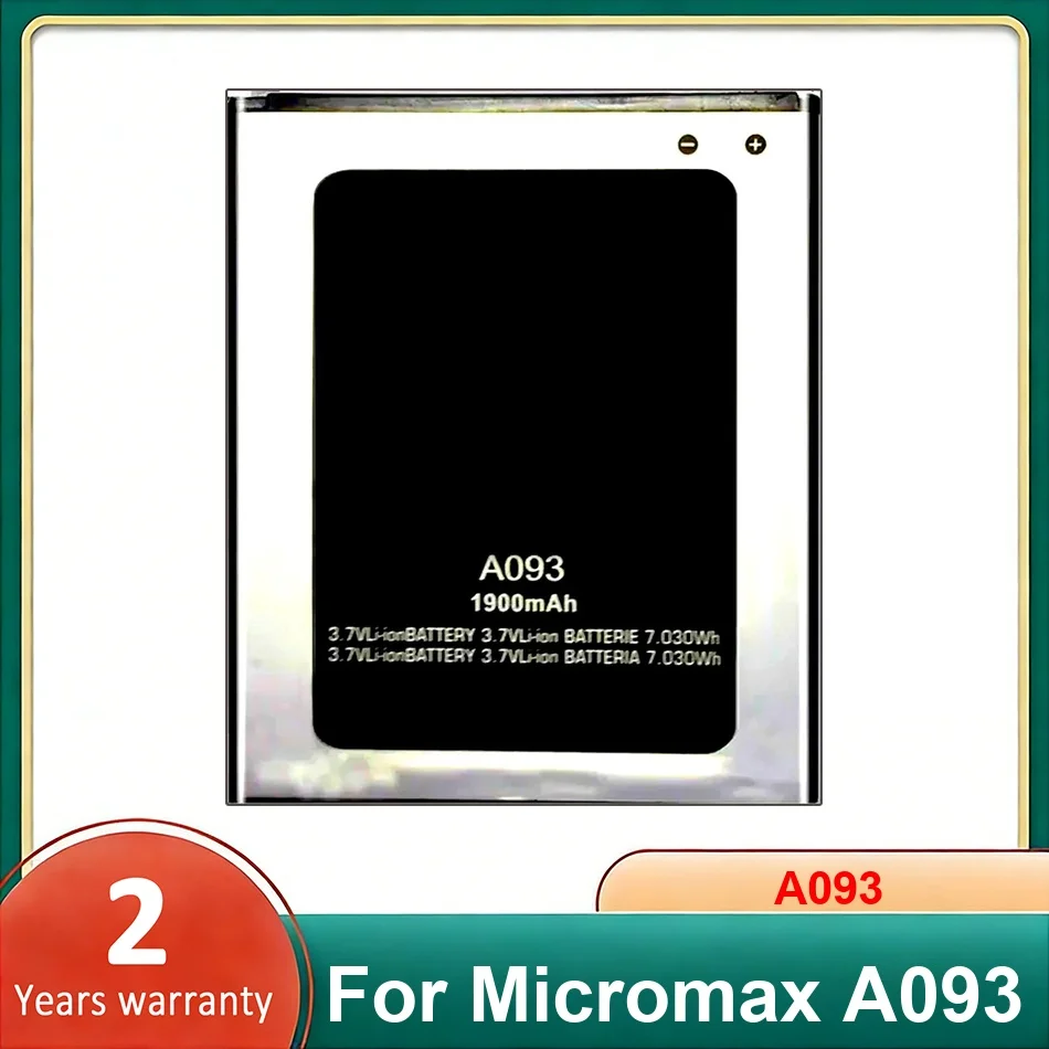 

Аккумулятор для мобильного телефона Micromax A093, литий-ионные полимерные батареи A093