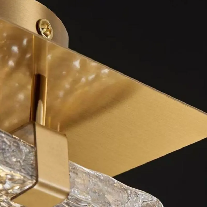 Modern LED Ceiling Light Crystal Creative Luxury Simple for Aisle Corridor Dining Room Entry Balcony