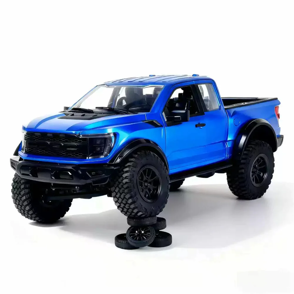 Image of Hstar R12-01Q F150 1/12 2,4G 4WD RC Geländewagen mit Doppelgeschwindigkeit, Metallantriebswelle & Getriebe, RTR Fahrzeugmodell Spielzeug